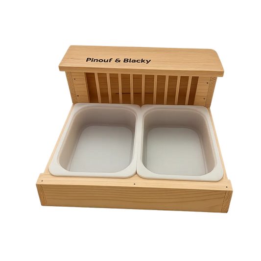 Râtelier duo avec ou sans gamelle DUM MNR