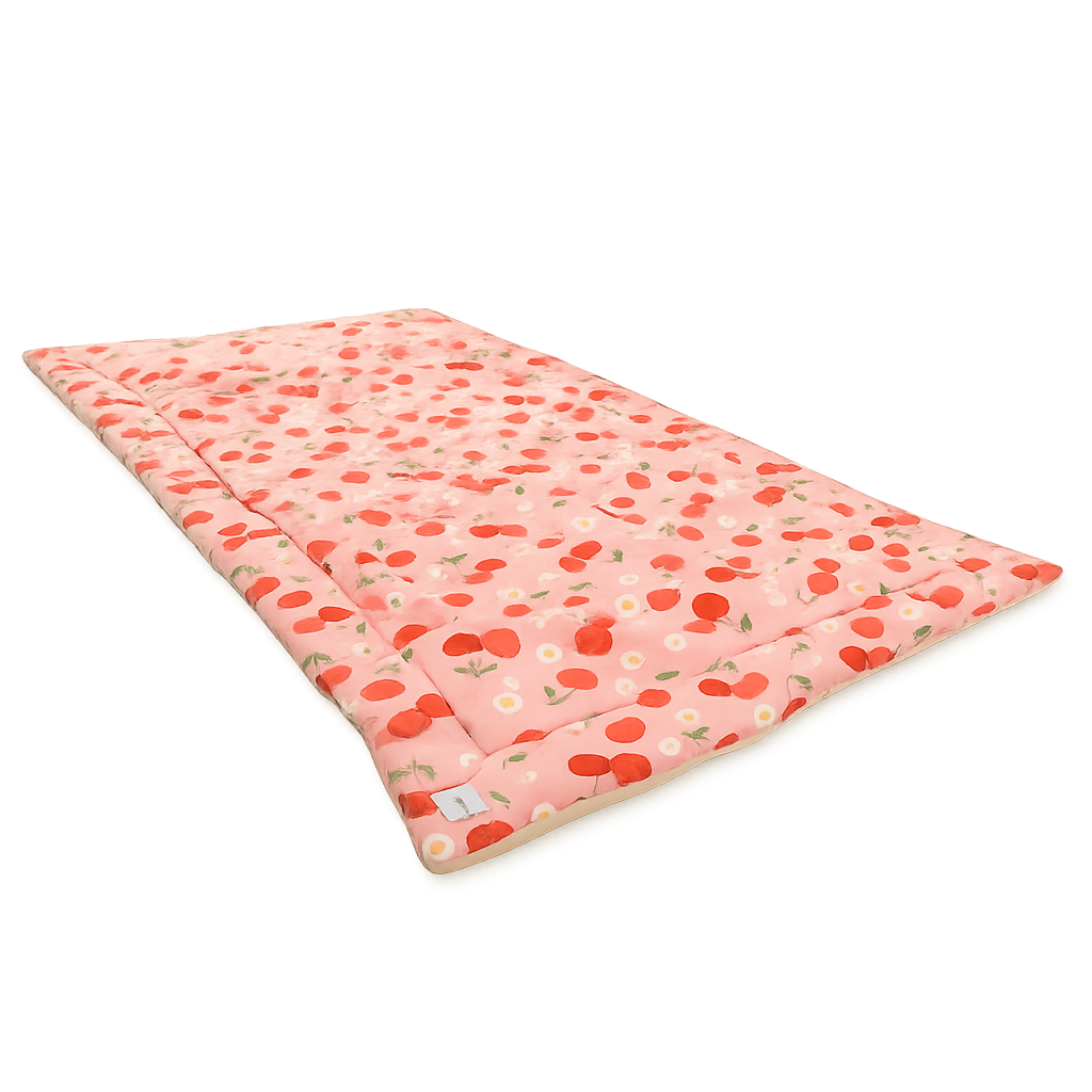 Tapis Plaid Cerise