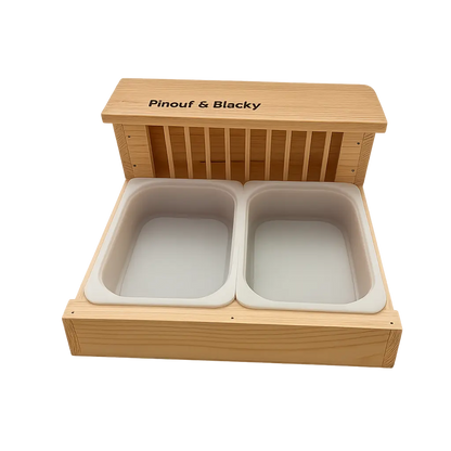 Râtelier duo avec ou sans gamelle DUM MNR