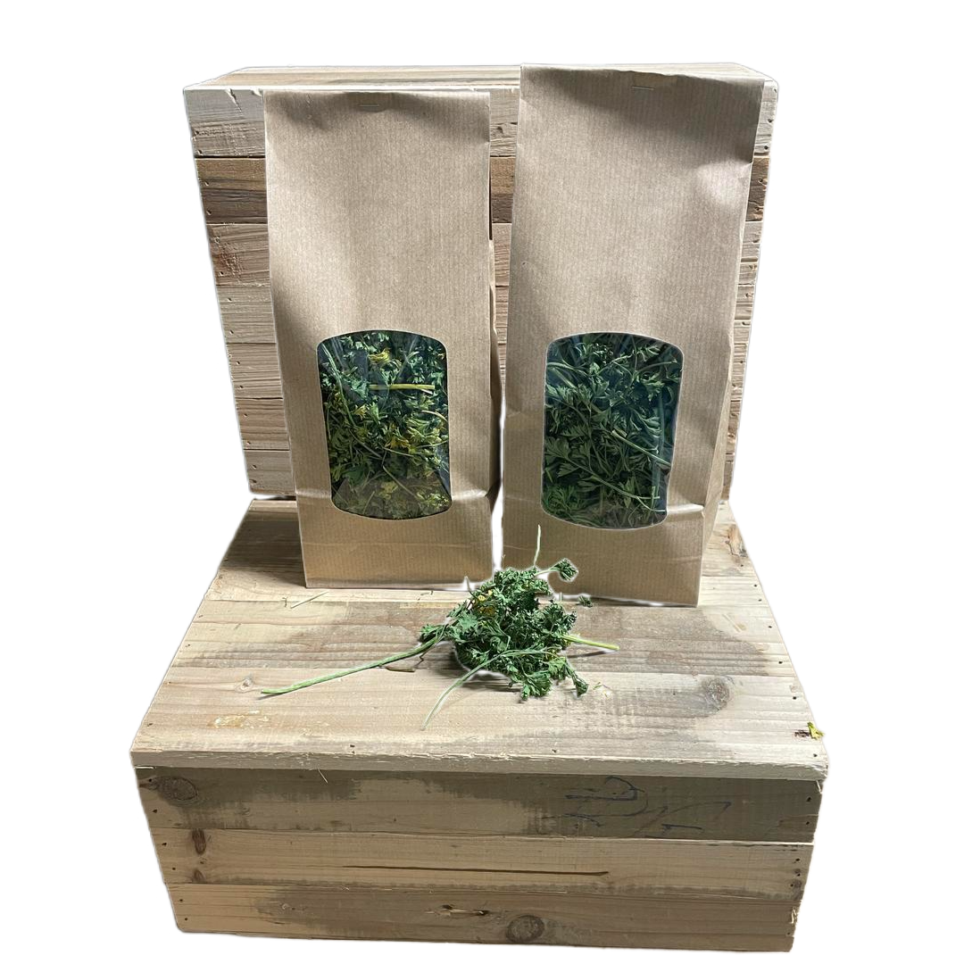 Persil frisé séché