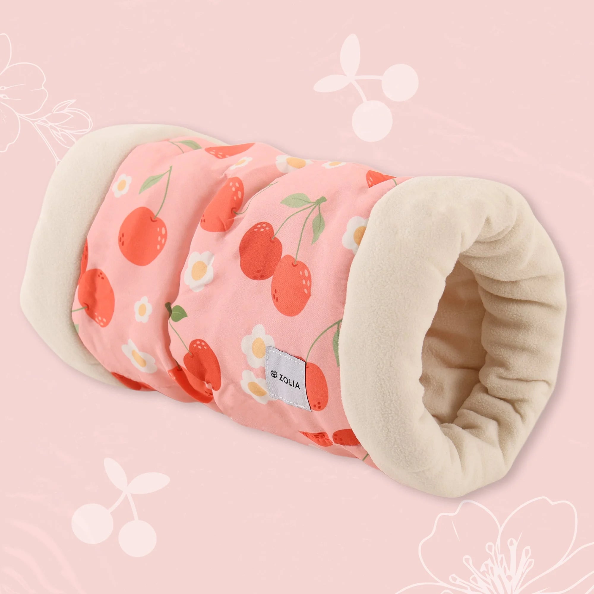 Cachette tunnel cerise